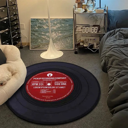 Vinyl Record Rug