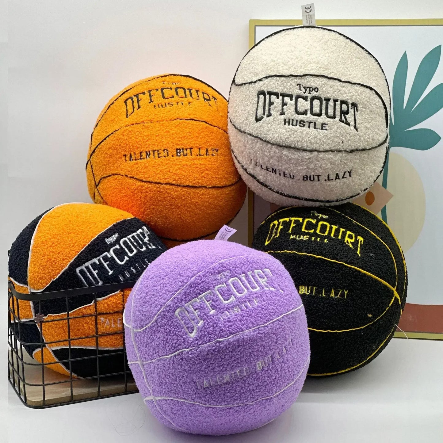 Basketball Plush Pillow